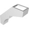 Ekena Millwork 3-in. W x 10-in. D x 10-in. H Monterey Architectural Grade PVC Knee Brace BRCP03X10X10MON - alternate 6